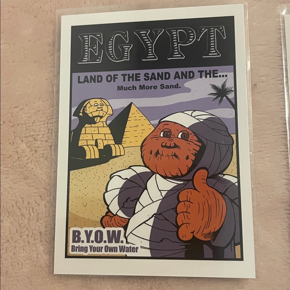 Set of 5 Vintage Style Travel Postcards - Picture 2 of 6